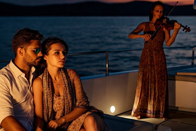 Bosphorus Night Cruise with Luxury Yacht - Ortaköy, the first bridge, and the evening light