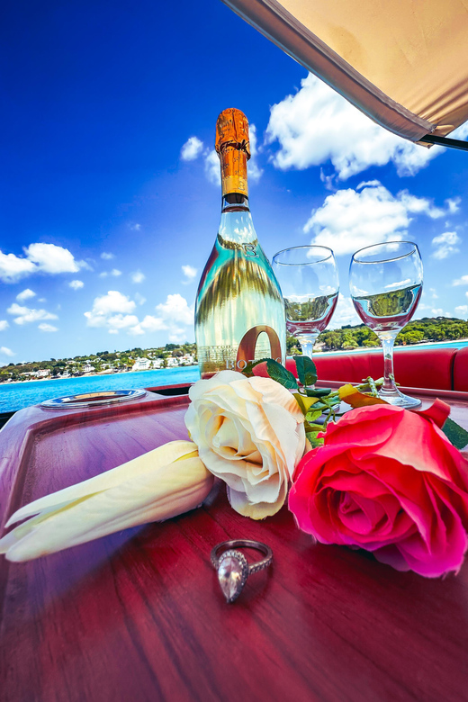 Bridgetown: Barbados Coastline Sunset Luxury Cruise - Watching the sunset from the upper deck