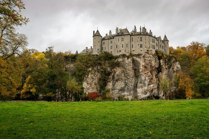 Brussels to Dinant Private Luxury Car Tour - Château de Freÿr, lunch, and monastery beer