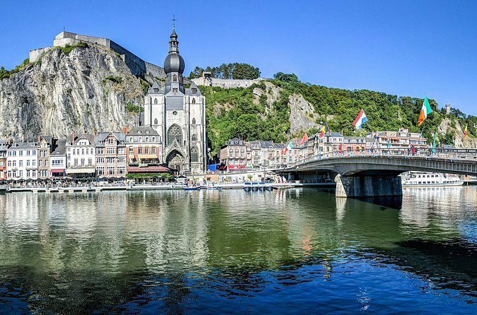 Brussels to Dinant Private Luxury Car Tour - Celles after dark