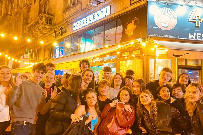 Budapest Ruin Pub Crawl +6 Shots +VIP Entries +Drinking Games - Guides keep the group moving
