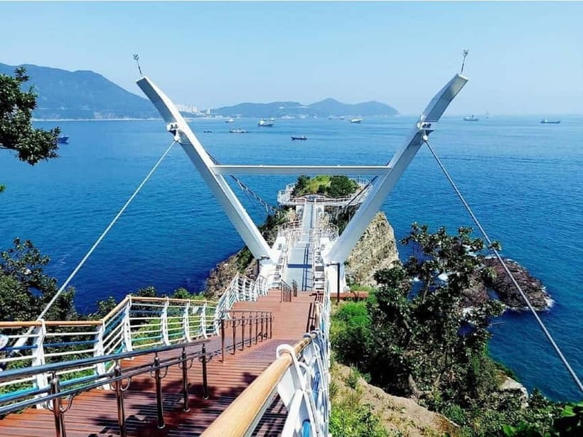 Busan: Cruise Port – Premium Small Group Tour (Max 6 Guests) - Cherry blossoms and the 7.4-kilometer Gwangan Bridge