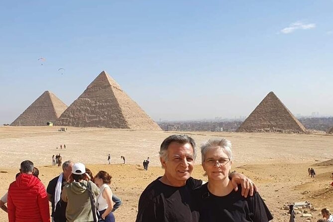 Cairo vip two or one day pyramids ,Museum,memfis ,saqra and7 places - Day one: Giza, the Sphinx, Memphis, and Saqqara