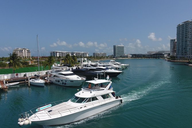 Cancun Boat Tour to Isla Mujeres on Luxury Yacht with Chef -SR55C - What the six-hour route actually includes