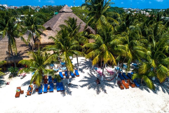 Cancun Sailing Catamaran Islas Mujeres With Luxury Beach Club - Drinks after the reef stop