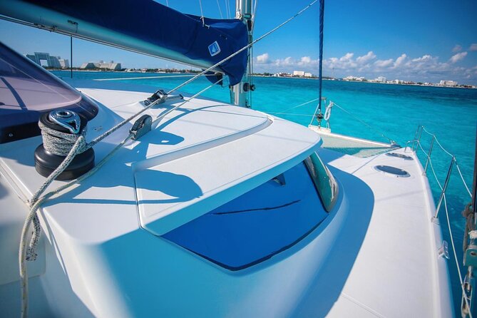 Cancun Sailing Catamaran Islas Mujeres With Luxury Beach Club - Who will enjoy this day most