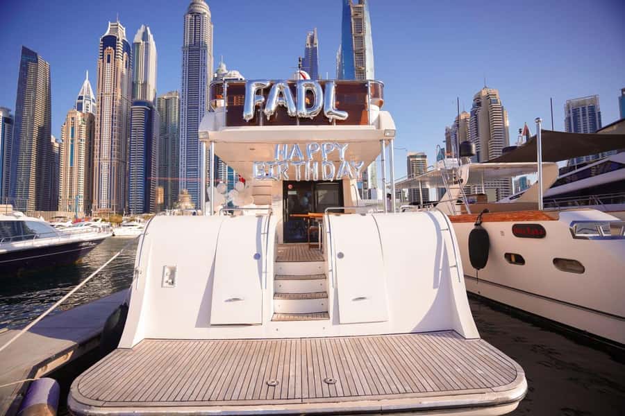 Celebrate Your Birthday in Style on luxury Yacht in Dubai - What happens during the two-hour cruise
