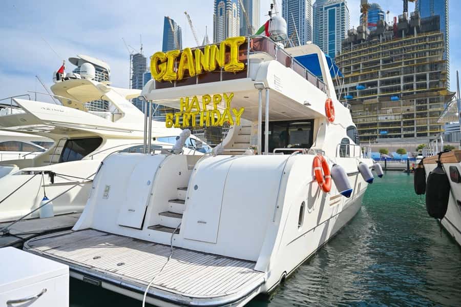 Celebrate Your Birthday in Style on luxury Yacht in Dubai - Who will enjoy this yacht party most