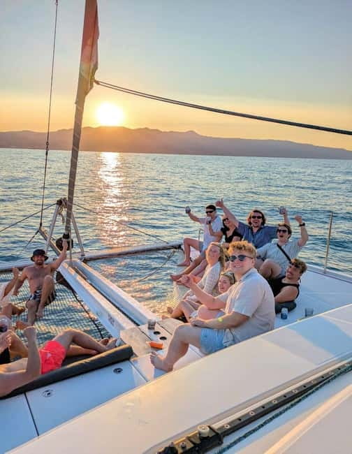 Chania Old Port:Luxury Sunset Catamaran Cruise with Prosecco - Key things to know before you book