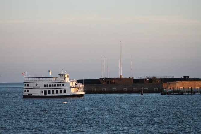 Charleston Harbor Luxury Dinner Cruise with Live Music - The Battery from an unusual angle