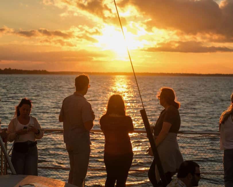 Charleston Harbor Sunset Cruise with Music & Onboard Bar - The two-hour route through Charleston Harbor