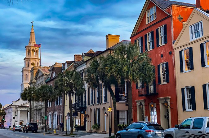 Charleston Style VIP Tour - Rainbow Row: pretty facades, limited interior time