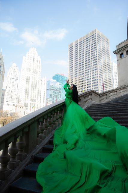 Chicago Luxury Flying Dress Photoshoot - Should you book the Chicago flying dress session?