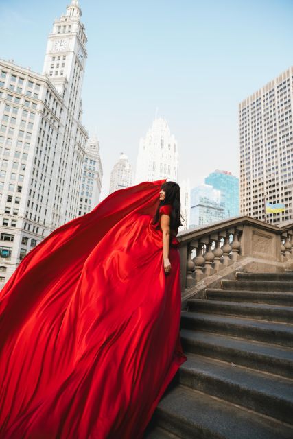 Chicago Luxury Flying Dress Photoshoot - A realistic look at the $250 price