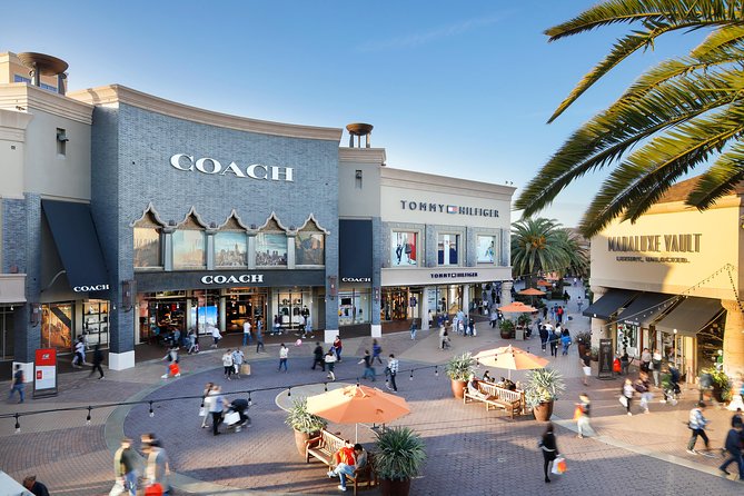 Citadel Outlets Transfer from Anaheim with VIP Lounge, storage & LAX Drop-Off - Why Citadel Outlets works well on your last day