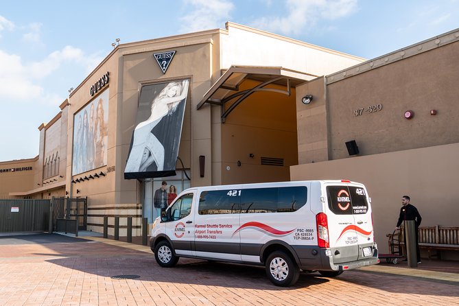 Citadel Outlets Transfer from Anaheim with VIP Lounge, storage & LAX Drop-Off - Shopping across more than 130 stores