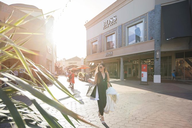 Citadel Outlets Transfer from Anaheim with VIP Lounge, storage & LAX Drop-Off - The Anaheim pickup and the ride west