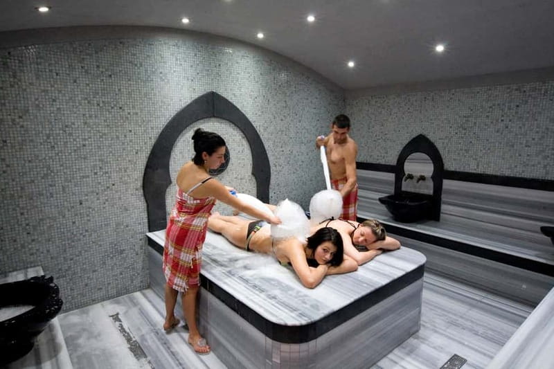 City of Side: Turkish Bath with Massage & VIP Package Option - The Scrub and Foam Massage