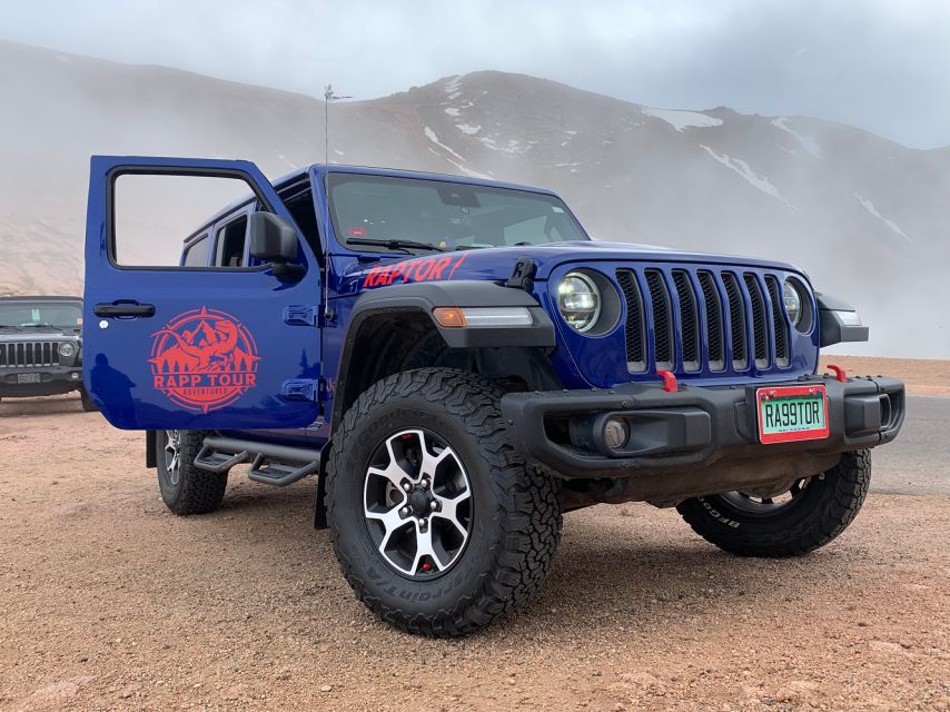Colorado Springs: Garden of the Gods Luxury Jeep Tour - Meeting Amanda, Michael, or Burley