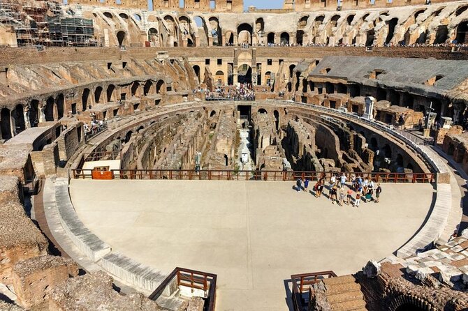 Colosseum Gladiator's Arena and Ancient Rome VIP Guided Tour - Palatine Hill supplies the views and imperial setting