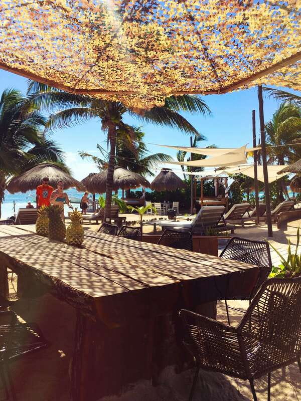 Costa Maya: Yaya Beach Break Open Bar & Optional VIP Cabana - The five-minute taxi ride from the port
