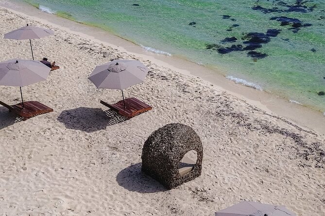 Cozumel Playa Palancar VIP All Inclusive Day Pass - Service help from the beach attendant