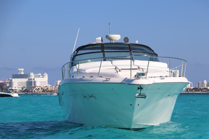 Cruise in Elegance: Luxury Yacht Rental in Cancun - Starting at Sunset Marina on Cancun’s Hotel Zone