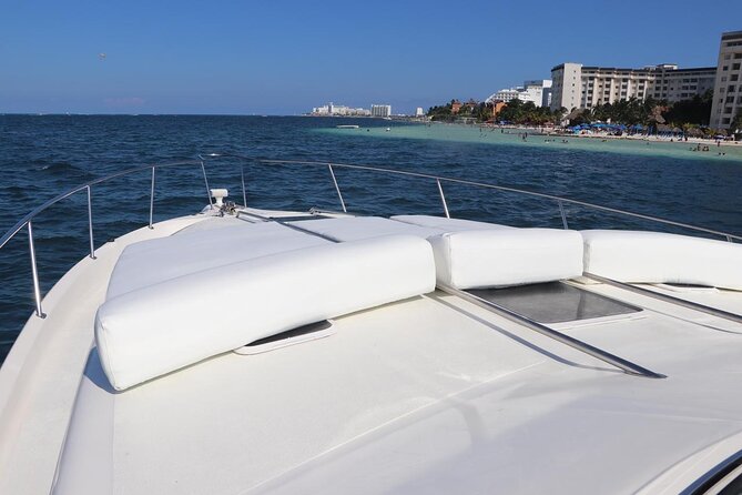 Cruise in Elegance: Luxury Yacht Rental in Cancun - Four or five hours toward Isla Mujeres