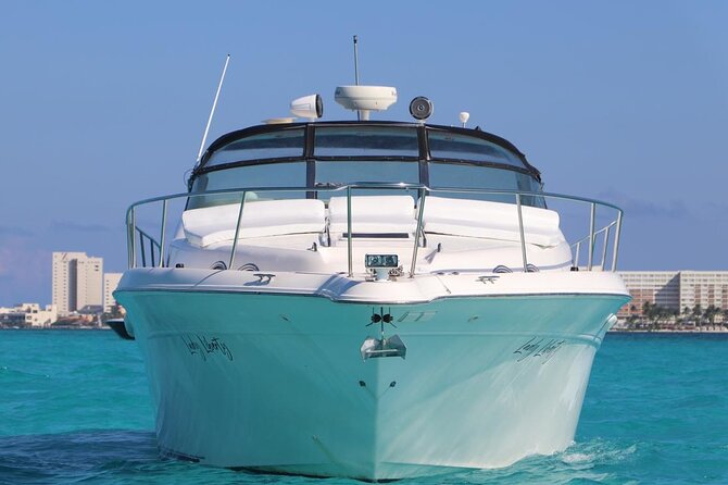 Cruise in Elegance: Luxury Yacht Rental in Cancun - One hour through Cancun’s green lagoon