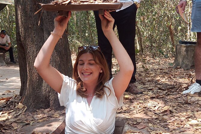 Cu Chi Tunnels - VIP Private Tour - Traps, tank remains, and bomb craters add hard detail