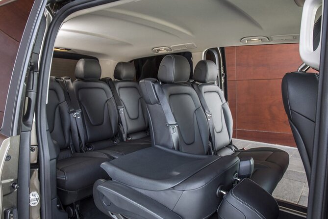 Departure from Central London to Heathrow Airport by Luxury Van - The Mercedes Van: Best With Four and Sensible Luggage