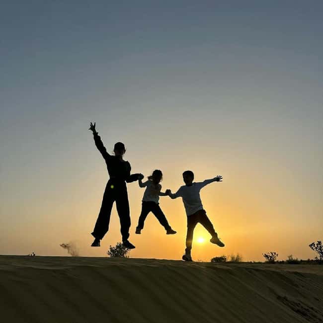 Desert Rose Jaisalmer: Luxury Tent In Thar Desert - Camel riding toward sunset