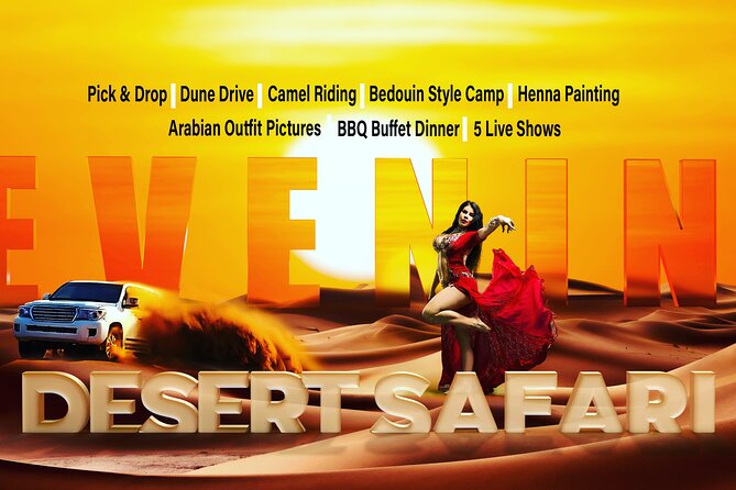 Desert Safari Dubai (VIP Package ) - Red dunes and a 4x4 ride with real speed