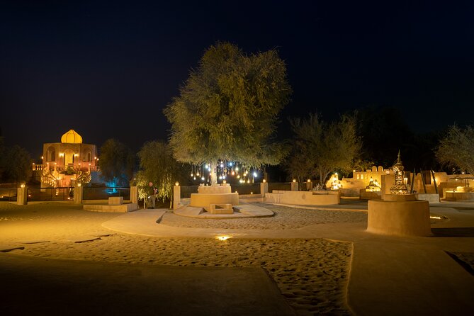 Desert Safari: Luxury Fortress Dinner, Camel Ride & Dune Bashing - A large buffet with BBQ stations