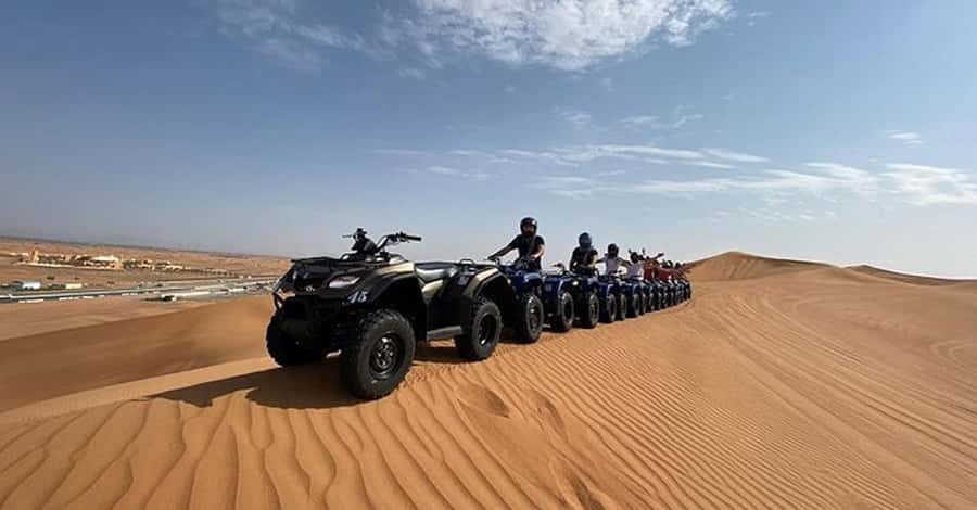 Desert Safari - Private 4WD car - Forty to fifty minutes of dune bashing