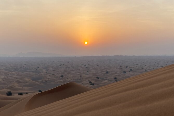 Desert Safari, Quad Biking (30 mins) & VIP BBQ Dinner Experience - From Dubai pickup to the red dunes