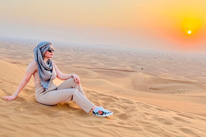Desert Safari Tour with Camel Ride and BBQ Dinner in VIP Camp - A Bedouin-style camp with a packed evening schedule