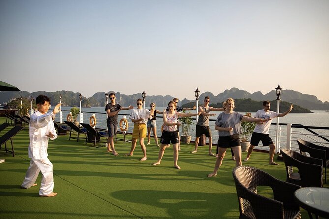 Dora Cruise – Best 2D1N Luxury Cruise in Halong & Lan Ha Bay - Boarding Dora Cruise at Tuan Chau