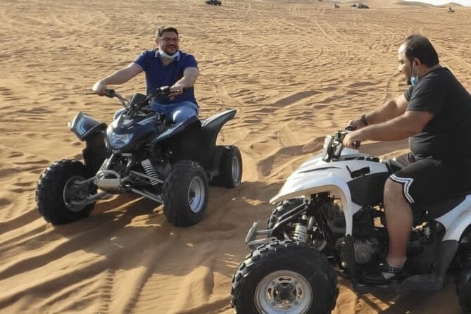Dubai: All Inclusive Desert Safari with ATV, Camel, Horse ride, Vip & more - BBQ dinner and three kinds of evening entertainment