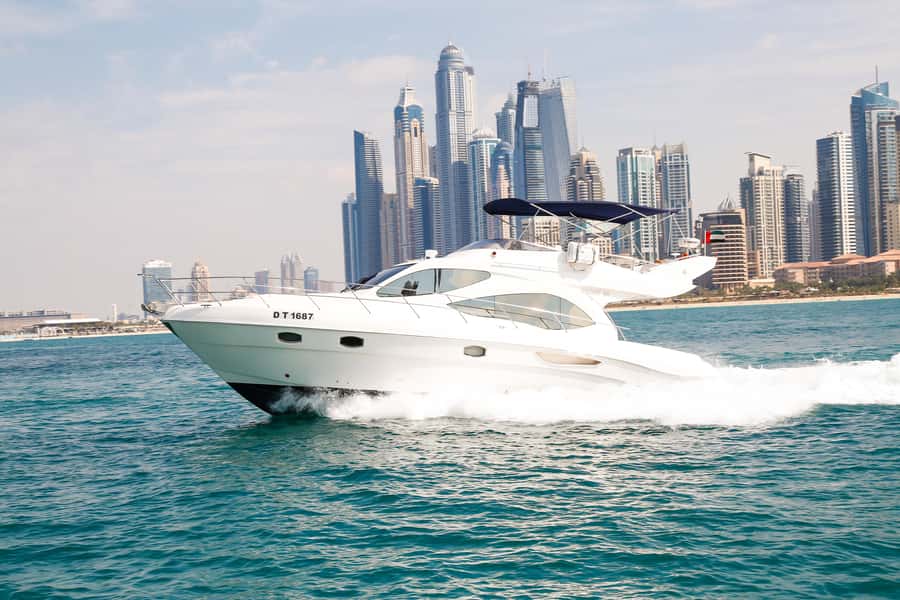 Dubai: Atlantis and Burj Al Arab Cruise on Luxury Yacht - The swim stop and what to expect