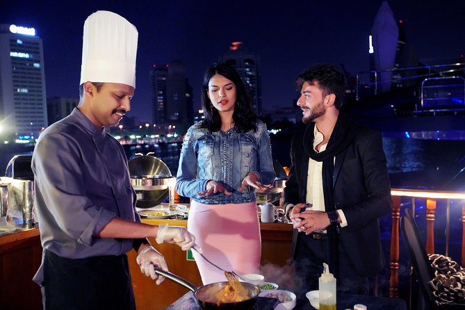 Dubai Creek Luxury Dhow Dinner Cruise with Optional Transfer - Service and the feel of the evening