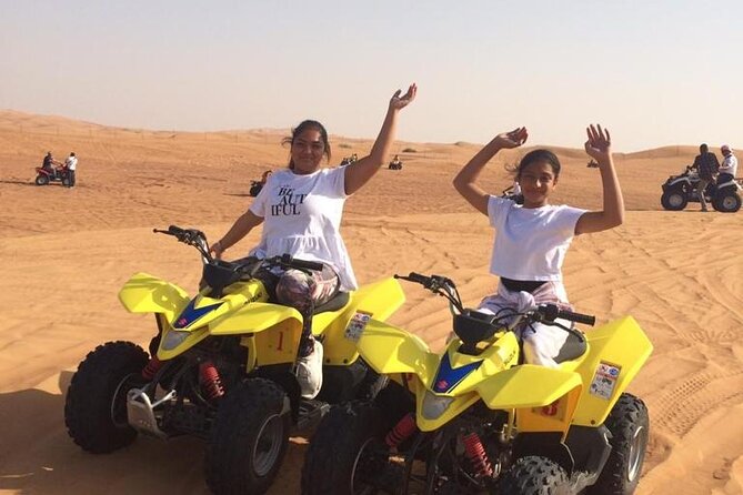 Dubai Evening Safari With Quad Biking VIP BBQ 10 Show Camel Ride - How the $95 price works for you