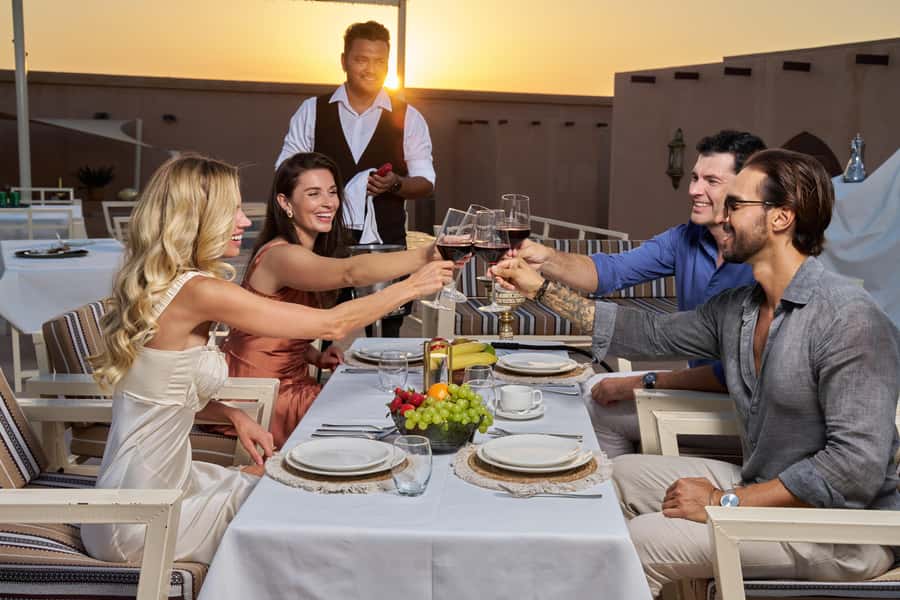 Dubai: Exclusive VIP Desert Safari Dinner with Live Show - Sandboarding and optional motor sports