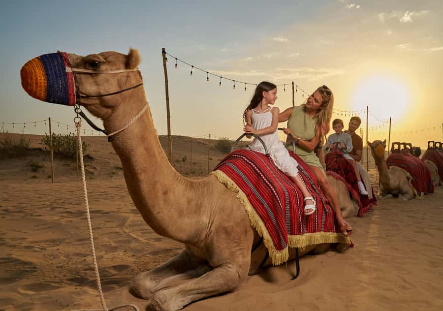 Dubai: Exclusive VIP Desert Safari Dinner with Live Show - Lahbab’s red dunes and a 45-minute rush