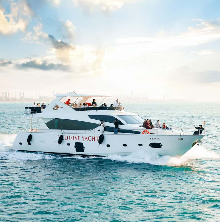 Dubai Harbor: Luxury Yacht Tour with BBQ Options - Key points at a glance