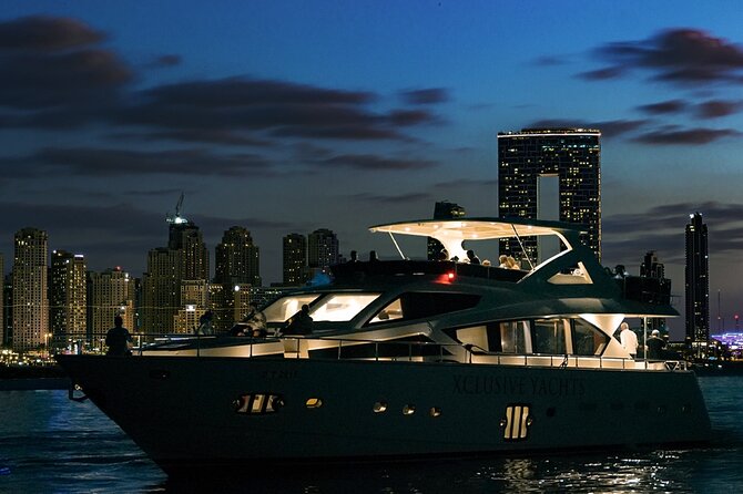 Dubai Harbour Luxury Yacht Tour with BBQ & Drinks - Leaving Dubai Harbour for Dubai Marina