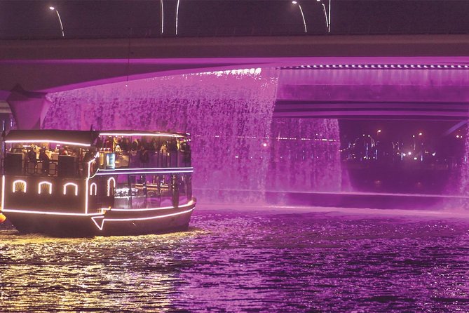 Dubai Luxury Canal Dinner Cruise with Optional Transfer - Why Dubai Water Canal works well at night