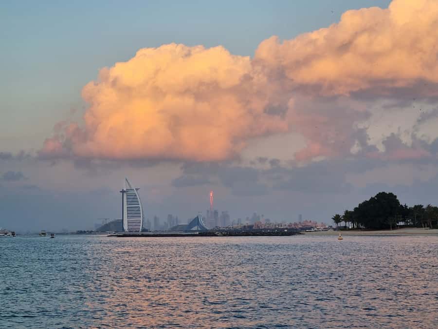 Dubai: Luxury Sightseeing Cruise with Food and Drinks - Burj Al Arab and the classic Dubai photograph