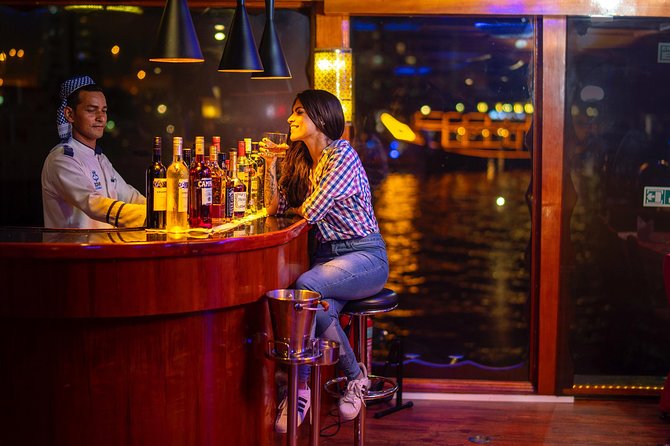 Dubai Marina: Luxury Dhow Dinner Cruise with Hotel Transfer - Boarding at Dubai Harbour Marina