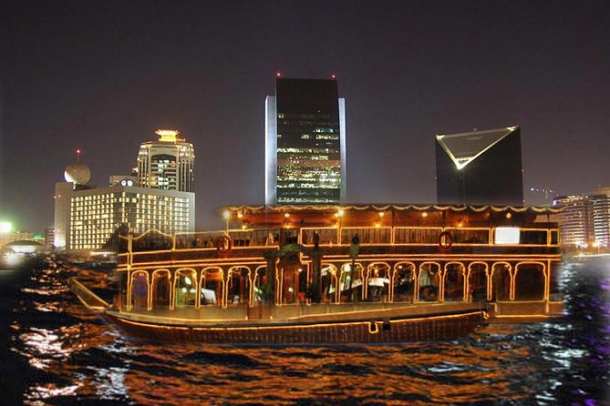 Dubai Marina Luxury Dinner Cruise with Buffet, Live Entertainment - A traditional-style dhow with a modern Dubai route